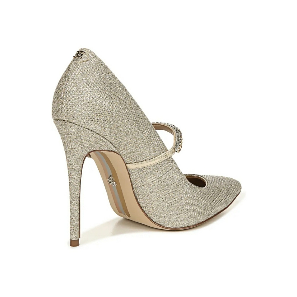 Sam Edelman Debrah Crystal Mary Jane Pointed Toe - Picture 12 of 12